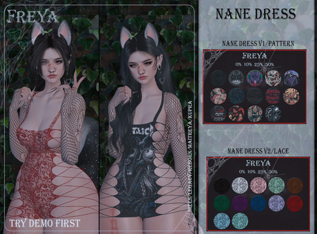 Second Life Marketplace - FREYA// NANE DEMOS